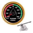 Indicador Sensor de Ângulo do Leme Dourado Para Barcos