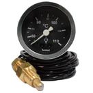INDICADOR TEMPERATURA ÁGUA MECÂNICO 60MM 3MT M14X1,5 MERCEDES 321 608 ESCALA 40 A 110º Forn