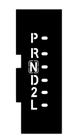 indicator Marcha Cambio Automatico Suzuk Grand Vitara Tracke indicator Marcha Cambio Automatico Suzuk Grand Vitara Tracke