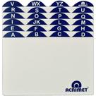 Indice para Fichário A-Z 4x6 Cartão - Acrimet Indice para Fichário A-Z 4x6 Cartão - Acrimet