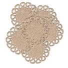 Individuales Laquedecraft Redondos de Pasto Marino de 35 cm - Set de 6