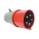 Industrial Plug 16A 3P+T+N 380 Volts / 440 Vca - Soprano