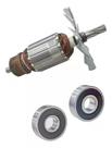 Induzido + Rolamentos P/ Serra Circular Makita 5900b 220v