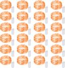 Ineximun Juego de 24 Luces LED de Hadas 2.1m Naranja Impermeables