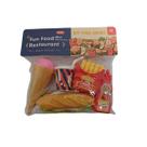 Infantil Brinquedo De Mini Kit Hamburger/Sanduiche Simulação De Comida