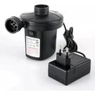 Inflador bomba ar compressor eletrico enche bexiga infla desinfla colchao bote inflaveis casa e carro trivolt