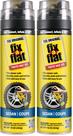 Inflador de emergência Fix-A-Flat S60420 para veículos 454g, pacote com 2