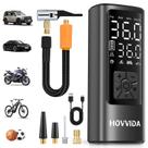 Inflador de Pneus HOVVIDA Compressor de Ar Portátil 150 PSI com Manômetro