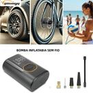 Inflador De Pneus Turbo De 4000mAh Com Função SOS E Luz LED De 30L/min GUWIEYG