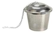 Infusor Chá Cesta Inox C/ Corrente Reforçado 4,5 X 4 Cm