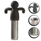Infusor De Chá Inox Filtro Coador De Ervas Com Suporte