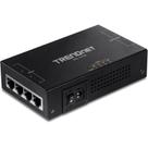 Injetor PoE+ TRENDnet TPE-147GI 65W 4 portas Gigabit