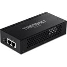 Injetor PoE+ TRENDnet TPE-215GI 2,5 G 30 W com alimentação integrada