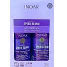 Inoar Kit Absolut Speed Blond Desamarelador corrigi neutraliza Tons Amarelos Reflexos luzes Loiras Platinum Grisalhos Sh