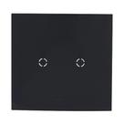 Inova Class Placa 4x4 Cega Furo Preto Ebano Fosco - ALUMBRA