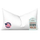 Inserção de travesseiro Pillowflex Synthetic Pown 14x20 ultramacia