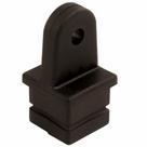 Inserção superior para tubo quadrado de 1 cm Sea-Dog 273580-1 (pacote com 2)
