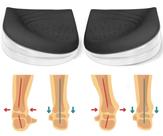 Inserções de calcanhar Skyfoot de 3 camadas de supinação e pronação