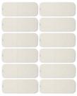 Inserções de fraldas de tecido babygoal de 4 camadas de rayon de bambu x12