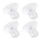 Inserto de flange Opgroeie 16 mm para bombas tira-leite, 4 peças