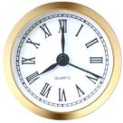 Inserto de Relógio Mini HILLHOME 6 cm com Aro Dourado e Mostrador Romano Inserto de Relógio Mini HILLHOME 6 cm com Aro Dourado e Mostrador Romano