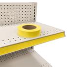 Inserto de vinil decorativo para prateleiras de gôndola de 130 pés amarelo Inserto de vinil decorativo para prateleiras de gôndola de 130 pés amarelo