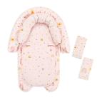 Inserto para Assento de Carro Infantil CARUILI Apoio de Cabeça para Recém-nascidos Rosa Inserto para Assento de Carro Infantil CARUILI Apoio de Cabeça para Recém-nascidos Rosa
