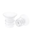Insertos de bomba de mama eufy Security, pacote com 2 unidades de silicone de 17 mm