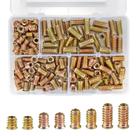 Insertos de rosca para parafusos de metal PGMJ 160 unidades 1/4 - 20