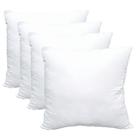 Insertos de travesseiro Obruosci Luxury 45x45cm, pacote com 4 poliéster