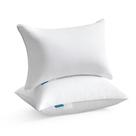 Insertos de travesseiro Oubonun Lumbar 14 x 22 cm (conjunto de 2) brancos