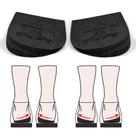 Insertos ortopédicos para calcanhar Dr. Shoesert de 3 camadas pretas Insertos ortopédicos para calcanhar Dr. Shoesert de 3 camadas pretas