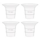 Insertos para pezón Maymom de 15 y 17 mm para extractor de leche, 4 piezas
