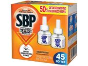 Inseticida Elétrico SBP Led Refil 35ml - Embalagem com 2 Unidades