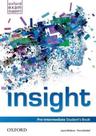 Insight pre-intermediate - student book - OXFORD UNIVERSITY PRESS DO BRASIL
