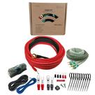 Instalação completa do kit de fiação de amplificador AGClover 4 GA 3000W