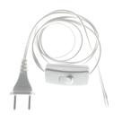 Instalação Rabicho C/ Interruptor Abajur 1,50mt + Tomada