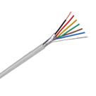 Instalador de cabo de alarme CCTV 24 AWG, 6 condutores, 38 m, blindados