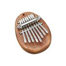 Instrumento musical compacto de madeira de 8 notas Kalimba Thumb Piano