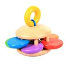 Instrumento musical Infant Grasp Rattle Wooden Orff Girassol