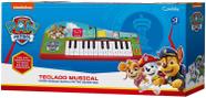 Instrumento musical teclado musical paw patrol - candide