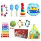 Instrumentos Musicais Childom para Crianças Pequenas - Kit com 11 Peças e Bolsa