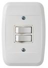 Int. 2 t.s.10a 250v c/ placa branco pezzi Int. 2 t.s.10a 250v c/ placa branco pezzi