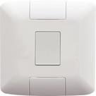Int.aria tramontina 1 tecla simples 6a c/placa branco Int.aria tramontina 1 tecla simples 6a c/placa branco