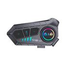 Intercomunicador Bluetooth 5.3 Para Capacete De Moto, Chamada Sem Fio, IPX6 À Prova d'Água Para 2
