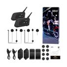 Intercomunicador Bluetooth Para Capacete De Moto EJEAS V6 pro Para 6 Motociclistas, 800m, IP67 À Intercomunicador Bluetooth Para Capacete De Moto EJEAS V6 pro Para 6 Motociclistas, 800m, IP67 À