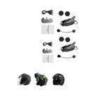 Intercomunicador Bluetooth Para Capacete De Motocicleta, Impermeável, Interfone Sem Fio De 30M