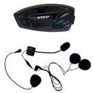 Intercomunicador Capacete Moto Fone Ouvido Bluetooth Sem Fio