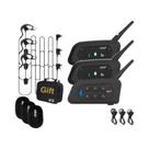 Intercomunicador Para Árbitros EJEAS V4C plus V6C pro Bluetooth 1200M Full Duplex Para Conferências