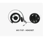 Intercomunicador WS Intercom Headset para Portaria e Guarita